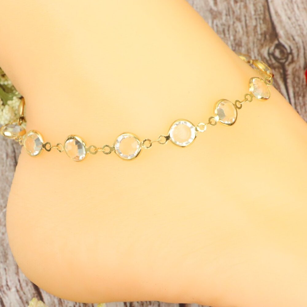 "Dainty Anklet for Women – Elegant Everyday Jewelry & Perfect Gift | MLCRC1067